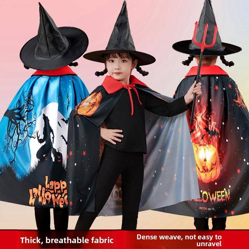 Ethnic Clothing & Online Fashion Store Khaadi Pk - Halloween Children's Performance Cloak Traditional Ethnic