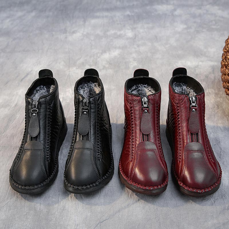 Ethnic Wear In Fashion Factory - high cut pu leather sneakers women