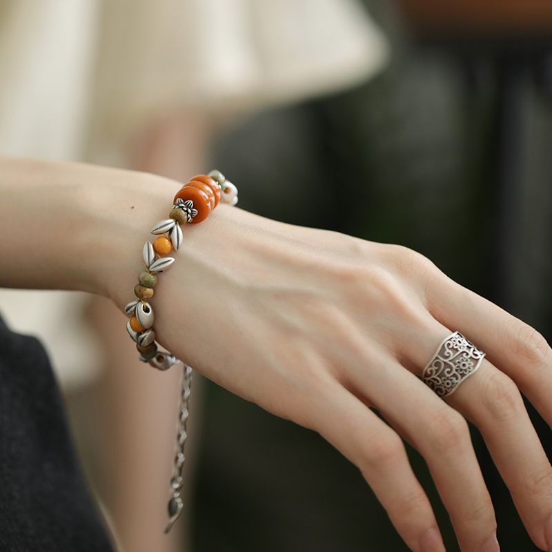 Yellow Disc Round Bead Spacer  - Ethnic Wear Fashion Designer recension och pris