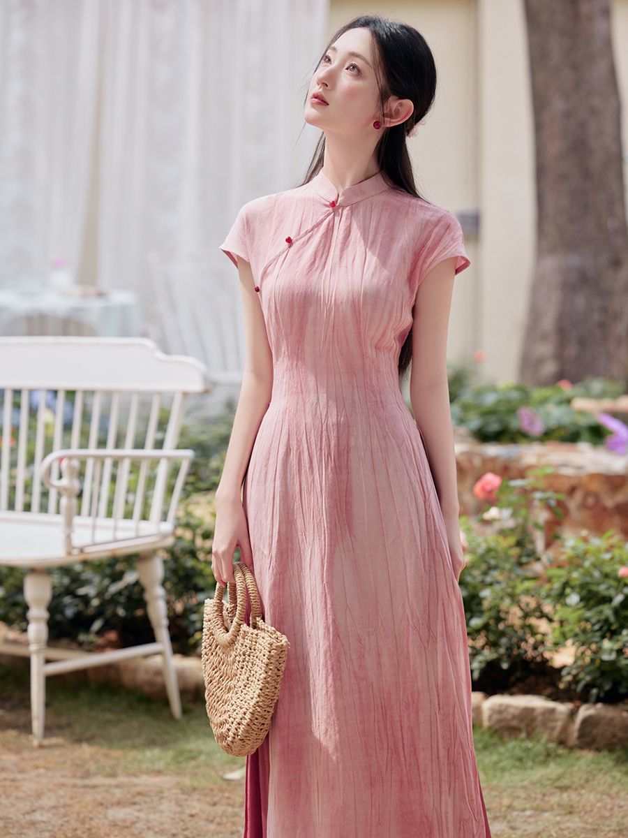 Spring summer vietnam aodai ch - Ao Dai Vietnam Dress recension och pris