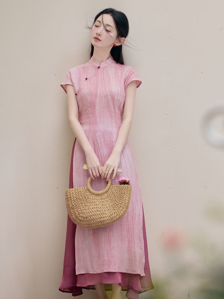 Spring summer vietnam aodai ch - Ao Dai Vietnam Dress recension och pris