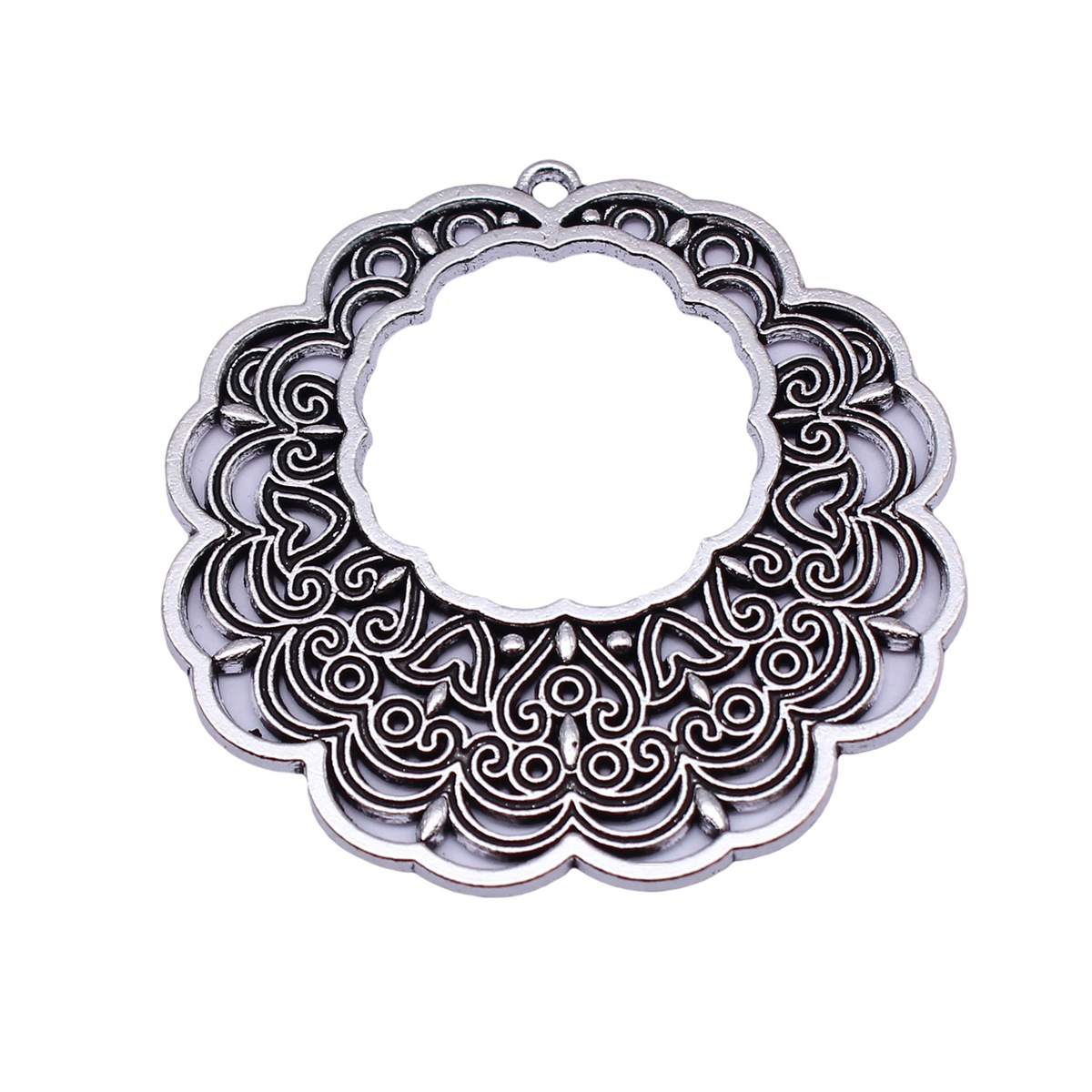 Boho Ethnic Mandala Pendant Fl - Ethnic Modern Fashion recension och pris