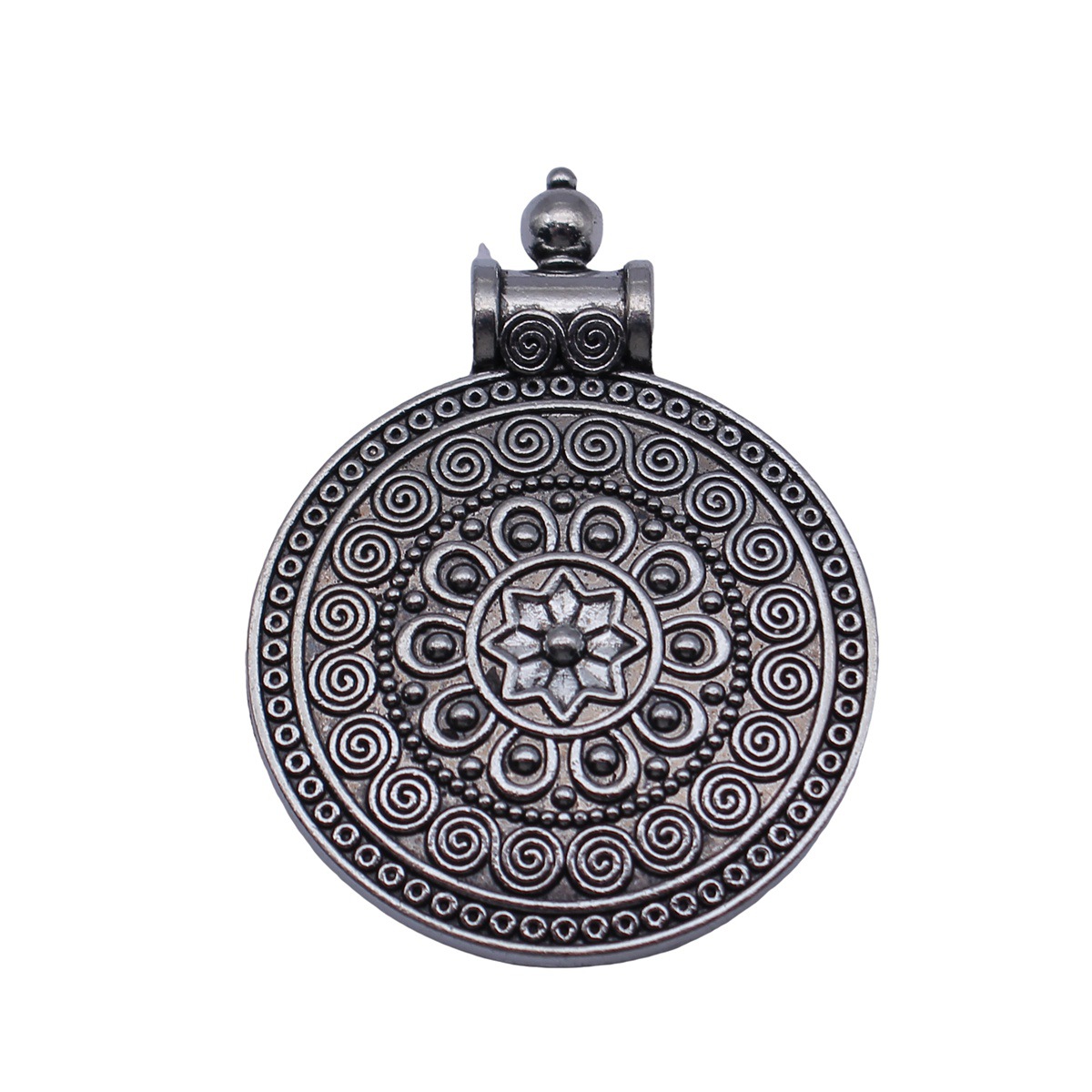 Boho Ethnic Mandala Pendant Fl - Ethnic Modern Fashion recension och pris