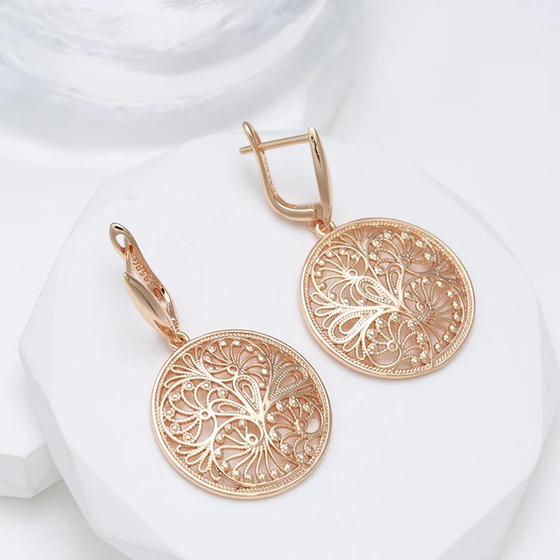 Wbmqda Hollow Metal Flower Lon - Ethnic Fashion In Dubai recension och pris