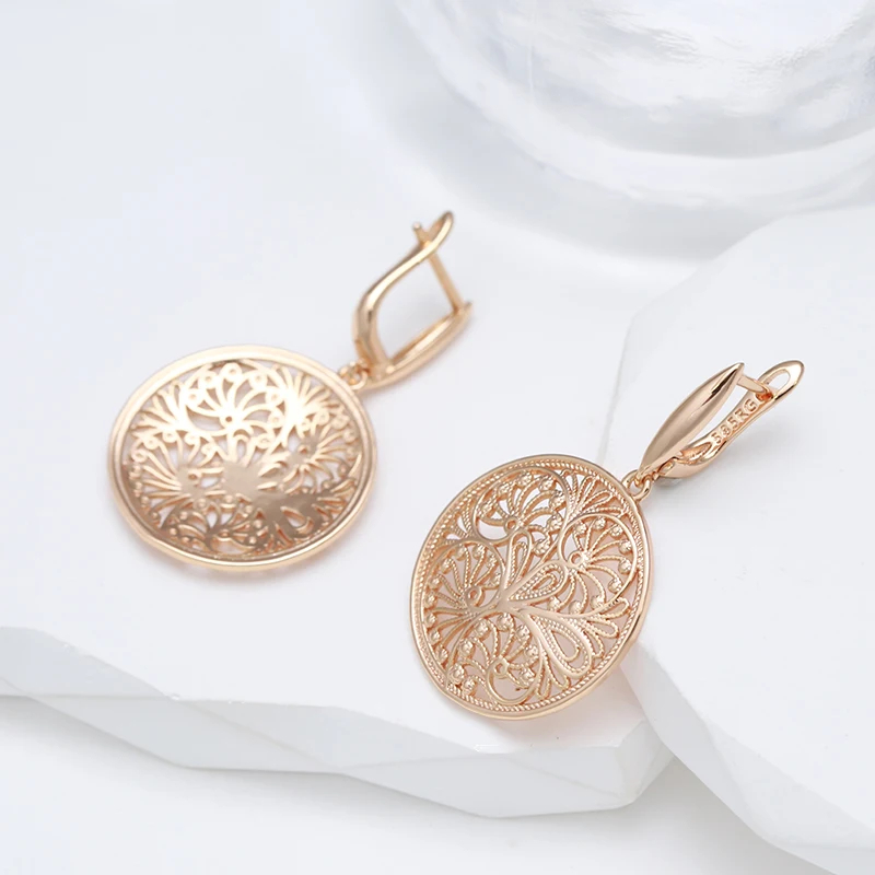 Wbmqda Hollow Metal Flower Lon - Ethnic Fashion In Dubai recension och pris