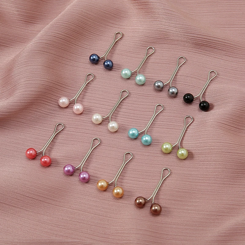 12pcs/Bag Muslim Hijab Pins Sc - Ethnic Modern Fashion recension och pris