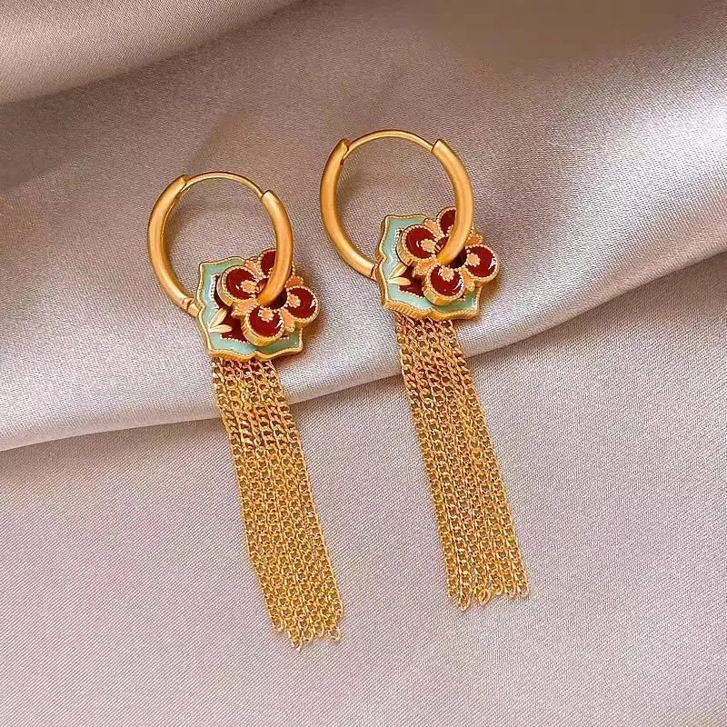 New Chinese Fashion Flower Sha - Ethnic Fashion Way recension och pris