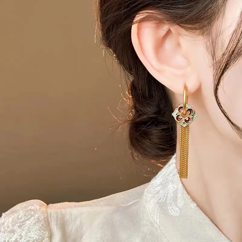 New Chinese Fashion Flower Sha - Ethnic Fashion Way recension och pris