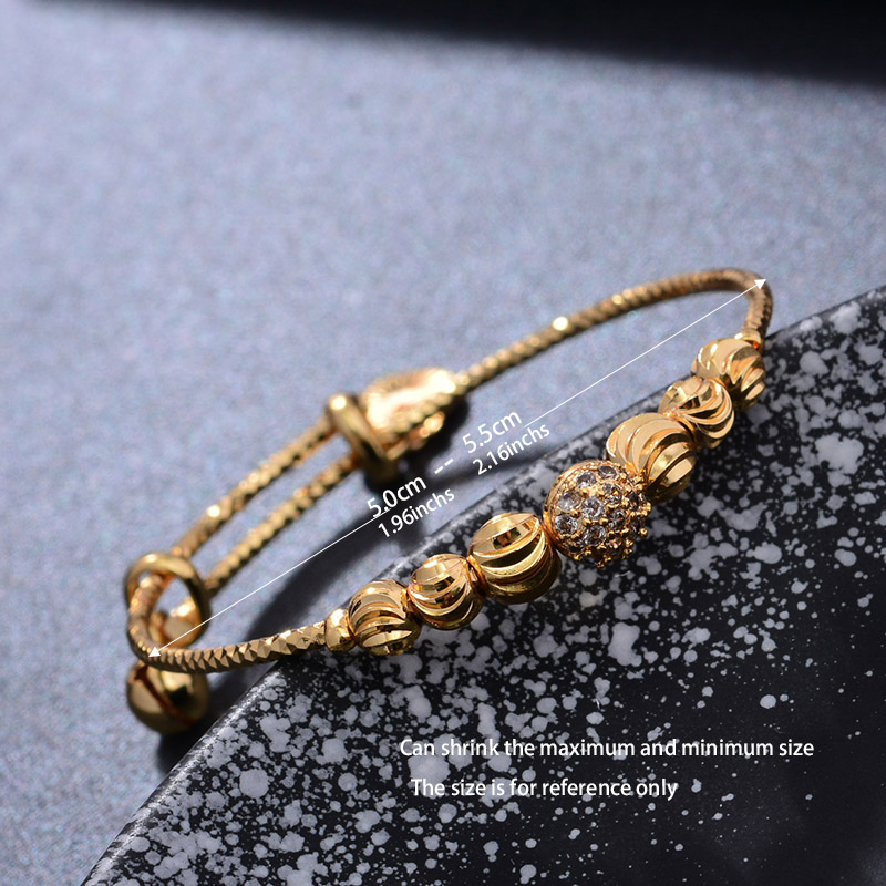 24K 4pcs Ethnic Bead Gold Colo - Ethnic Fashion In Dubai recension och pris