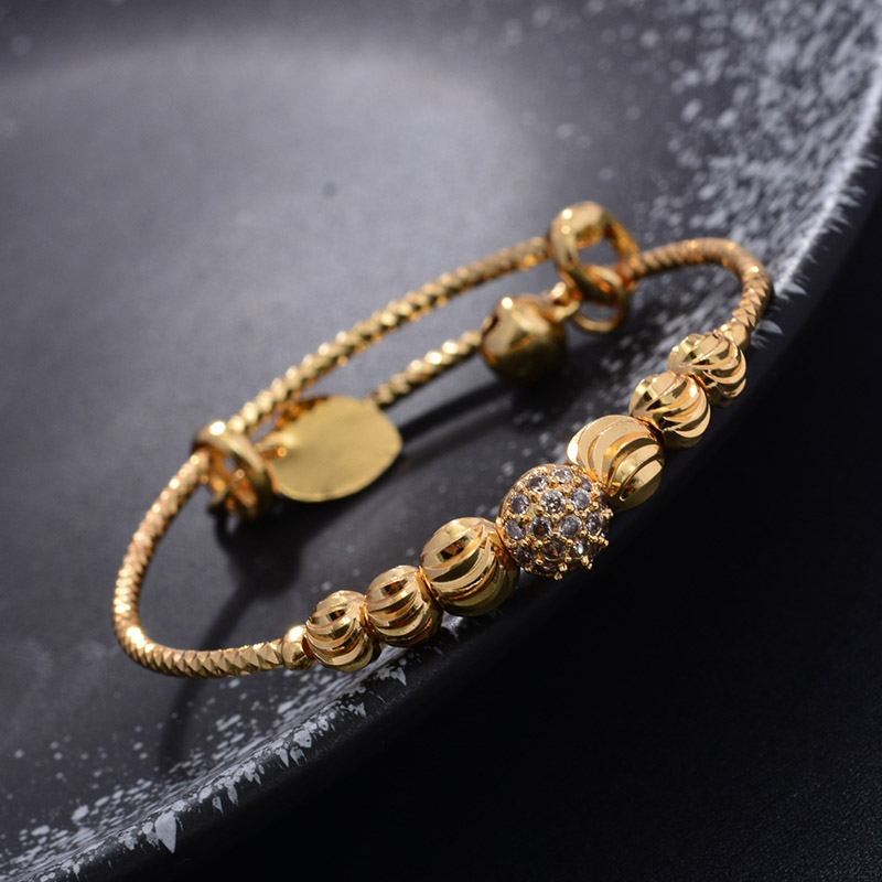 24K 4pcs Ethnic Bead Gold Colo - Ethnic Fashion In Dubai recension och pris