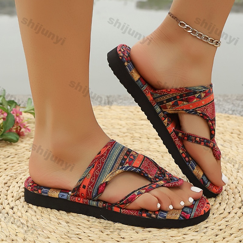 Large Size Women's Sandales 20 - Ethnic Modern Fashion recension och pris