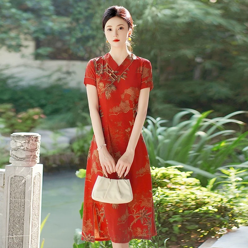 Vietnam Aodai Cheongsam Vintag - Ao Dai Vietnam Dress recension och pris