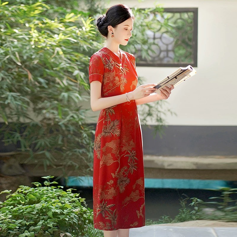 Vietnam Aodai Cheongsam Vintag - Ao Dai Vietnam Dress recension och pris