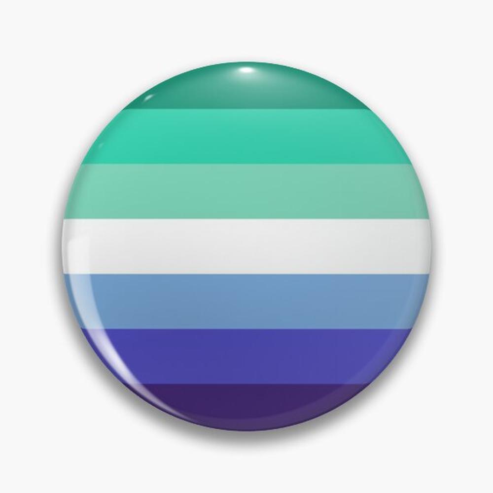 MLM Gay Pride Flag Pin Buttons - Ethnic Modern Fashion recension och pris
