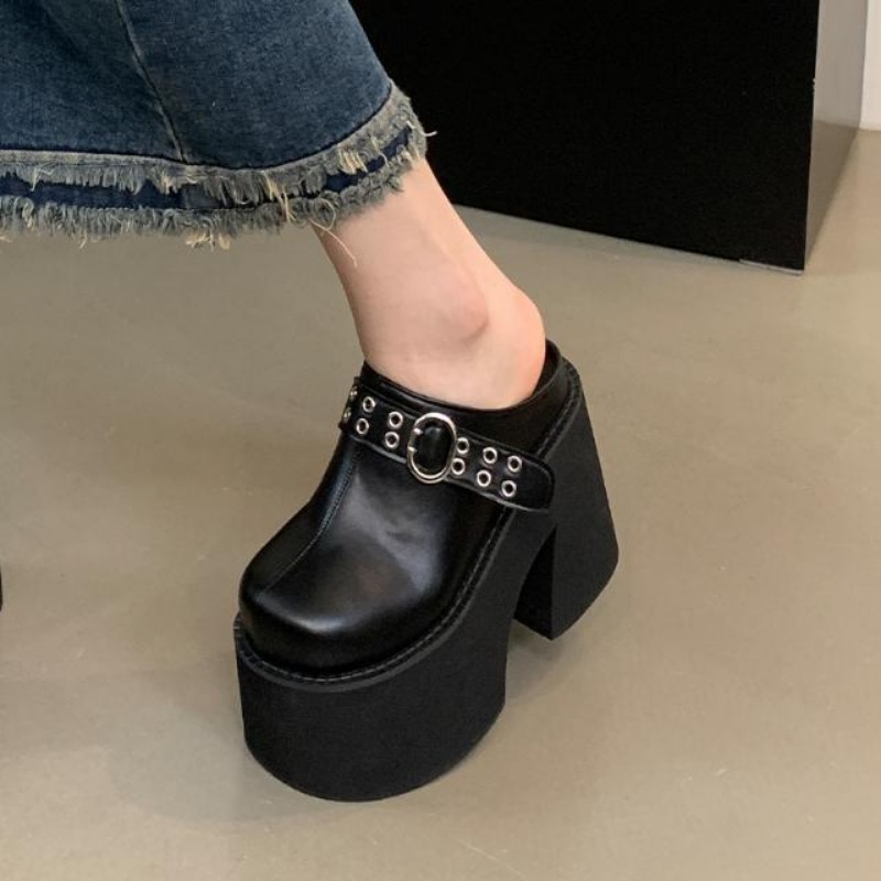 11cm PU Leather Flats Women Fa - Ethnic Modern Fashion recension och pris