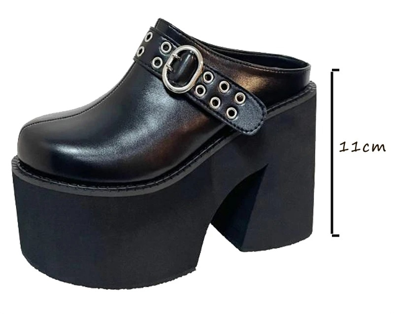 11cm PU Leather Flats Women Fa - Ethnic Modern Fashion recension och pris