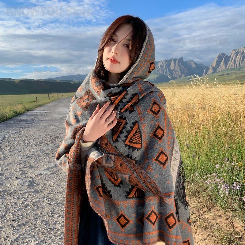 Women's Ethnic Style Hooded Cl - Ethnic Fashion Photography recension och pris