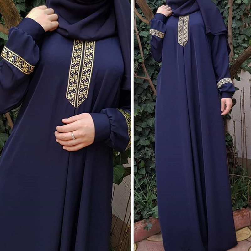 Muslim Ethnic Style Print Abay - Ethnic Fashion In Dubai recension och pris
