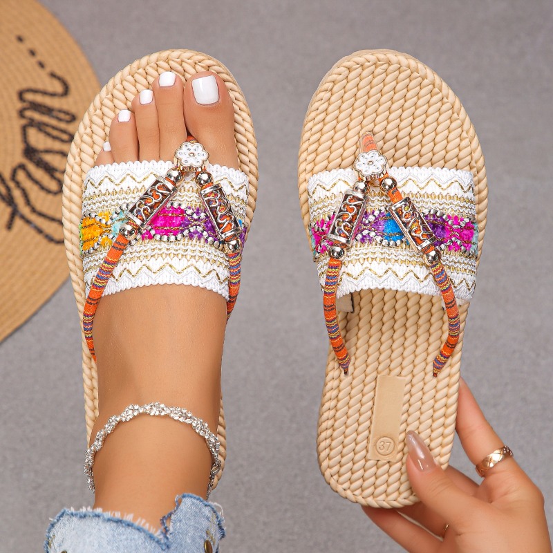Women Slippers Outdoor Handwov - Ethnic Modern Fashion recension och pris