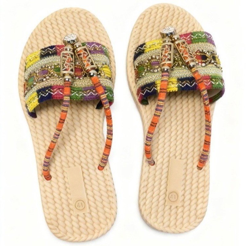 Women Slippers Outdoor Handwov - Ethnic Modern Fashion recension och pris
