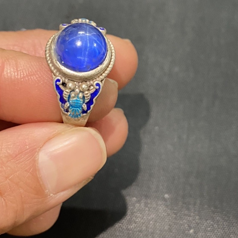 Ethnic Cloisonne Open Ring, Ex - Ethnic Wear Fashion Designer recension och pris
