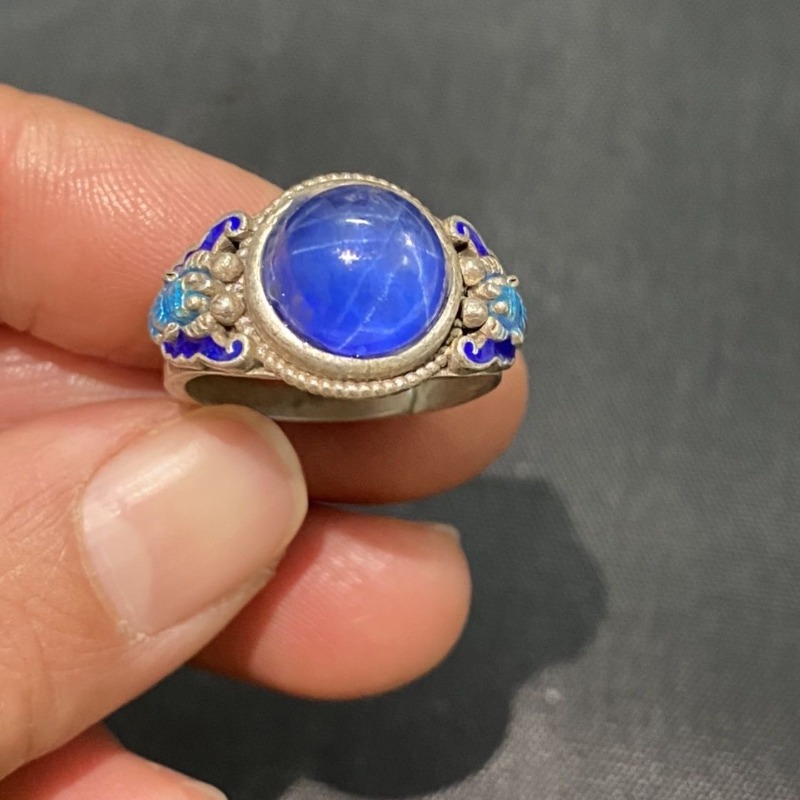 Ethnic Cloisonne Open Ring, Ex - Ethnic Wear Fashion Designer recension och pris