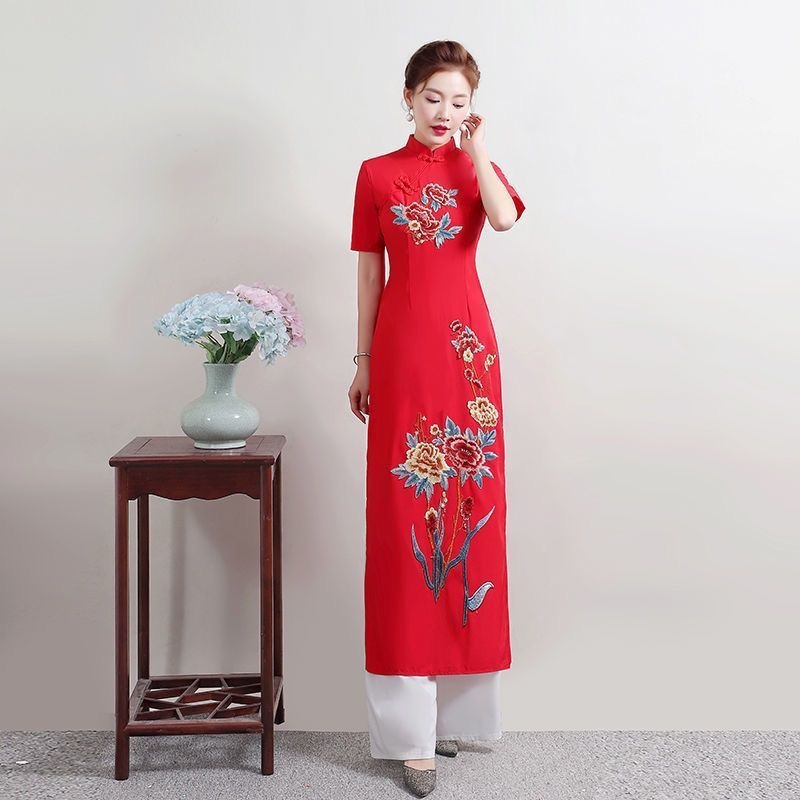 Summer Women Traditional Vietn - Ao Dai Vietnam Dress recension och pris