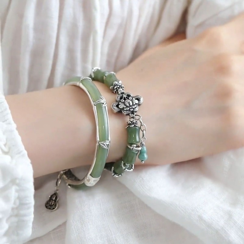 New Chinese Vintage Bamboo Gou - Ethnic Wear Fashion Designer recension och pris