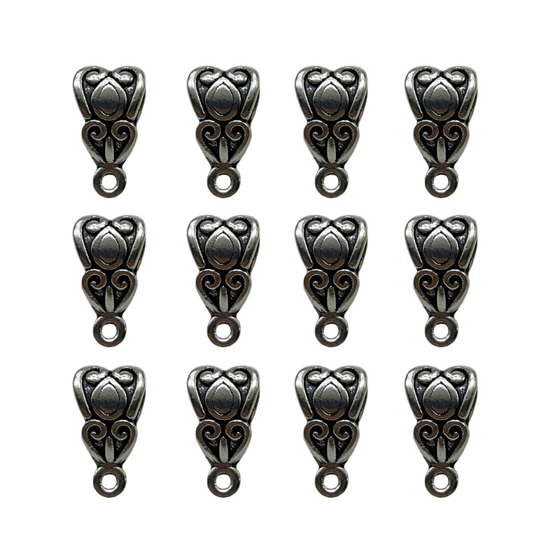 25pcs 7*13mm 2 Colours Retro S - Ethnic Fashion Way recension och pris