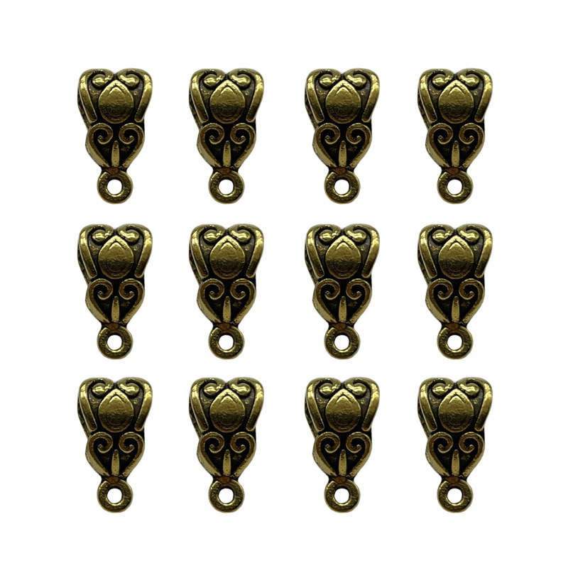 25pcs 7*13mm 2 Colours Retro S - Ethnic Fashion Way recension och pris