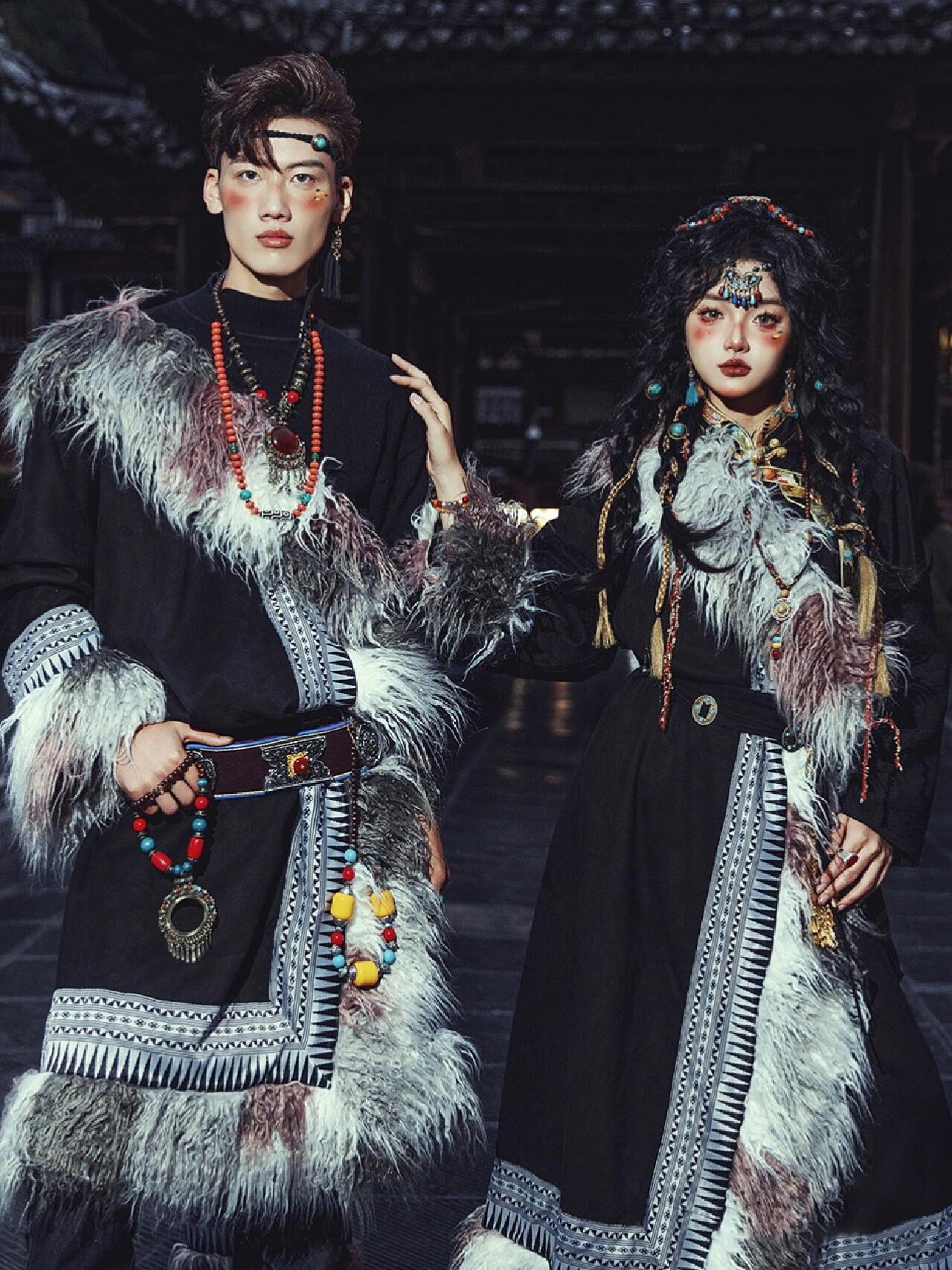 Tibetan Costume Women's New St - Ethnic Fashion Photography recension och pris