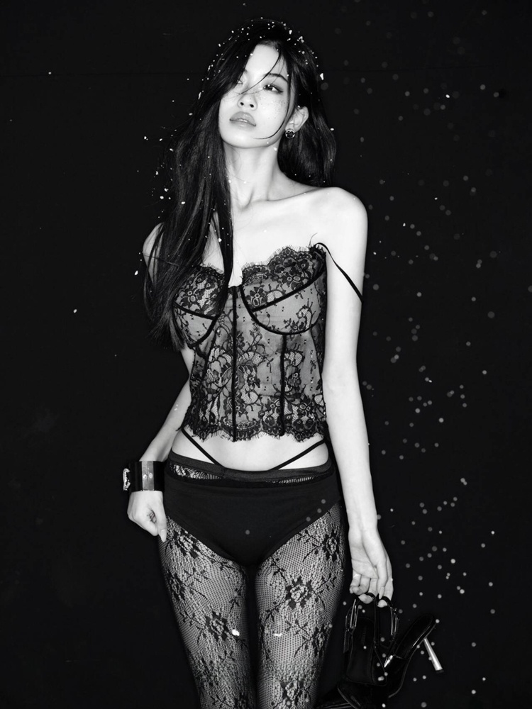 2026 New Fashionable Black Lac - Ethnic Fashion Photography recension och pris