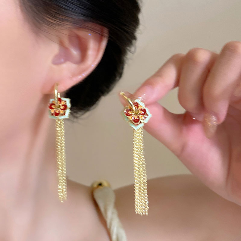 Ethnic Chinese Colored Enamel  - Ethnic Fashion Way recension och pris