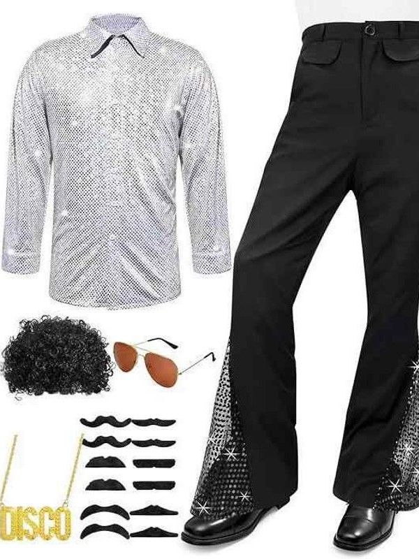 Men's Disco Costume Sequin Shi - Ethnic Clothing & Online Fashion Store Khaadi Pk recension och pris